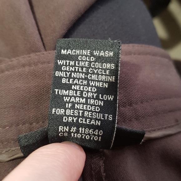 Lane Bryant Dressy Wide Leg Cropped Pants Capris With Button Detail - Picture 10 of 10